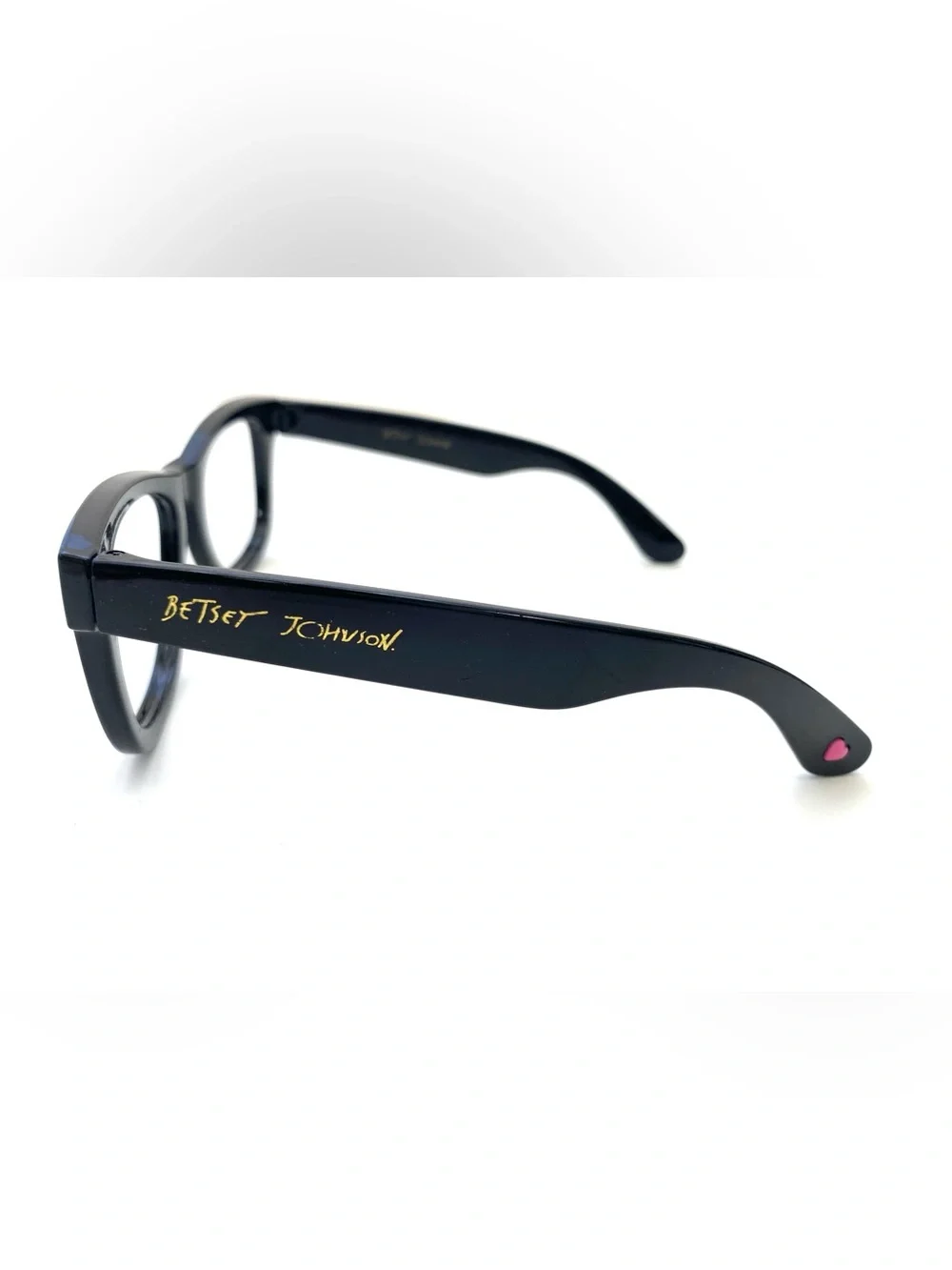 Betsey Johnson Women’s Glossy Black Thea Glasses Frame